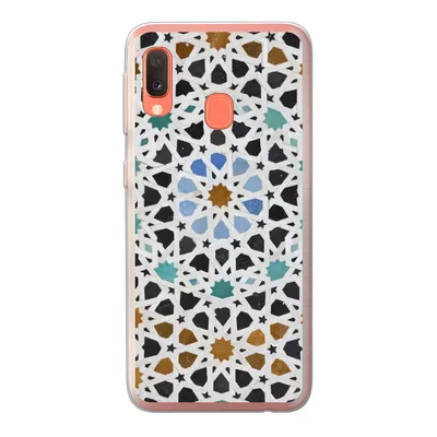 Produktbild von MuchoWow® Handyhülle Schutzhülle Hülle für Samsung Galaxy A20e Ein marokkanisches Mosaikdetail Silikon Softcase Handy Hülle - Abdeckung