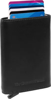 Produktbild von The Chesterfield Brand echt Leder Kreditkartenetui Geldbörse Palma schwarz