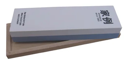 Obrázek produktu pro Whetstone L200xŠ60xV30mm 400/1000 v dřevěné krabici MÜLLER