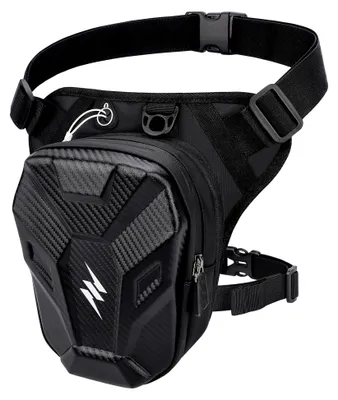 Produktbild von Beintasche für Motorrad, Bauchtasche, Gürteltasche für Herren und Damen, Oberschenkeltasche, wasserdichte Tasche für Radfahren und Wandern