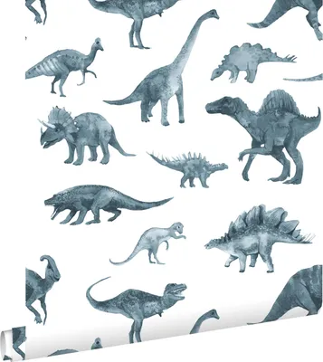 Obrázek produktu pro ESTAhome tapeta dinosauři tmavě modrá 50 x 900 cm