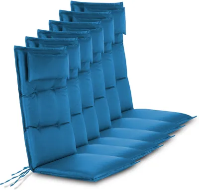Produktbild von Aspero 6 Premium Hochlehner Stuhlauflagen