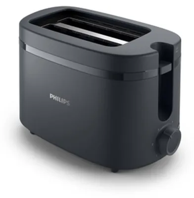 Zdjęcie produktu dla Philips 1000 series Essentials collection HD2510/90 Toster z serii 1000, 2 kaw., Przyciski, Poziom, Obrotowy, 650 W, 220-240 V, 50-60 Hz, 0,85 m