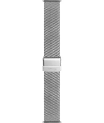 Image de Withings - Bracelet de remplacement/interchangeable - Bracelet à mailles - 18mm - Argenté - Milanais-Argenté-Boucle à mailles-18mm