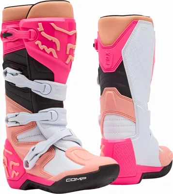 Zdjęcie produktu dla Damskie buty motocrossowe FOX W Comp, biały/różowy, 8