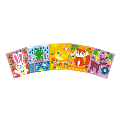 Productafbeelding van Janod Foam Stickers, liefdesmotieven, multicolor, geschikt voor kinderen van 3 tot 99 jaar