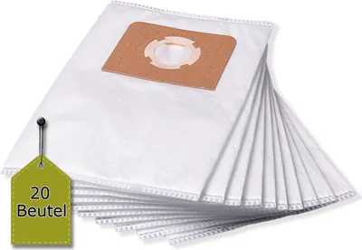 Produktbild von 20 Staubsaugerbeutel kompatibel mit NILFISK Buddy II 12