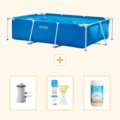 Produktbild von Rechteckiger Frame Pool - 300x200x75 cm - 4-teilig SCB73
