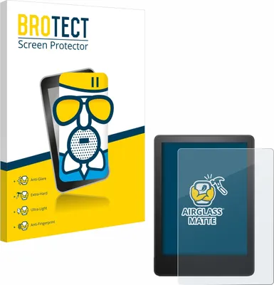 Produktbild von BROTECT Entspiegelungs Schutzglas für Amazon Kindle Paperwhite 2021 / 2023 Schutzfolie Panzer Folie Glas Display Schutz matt