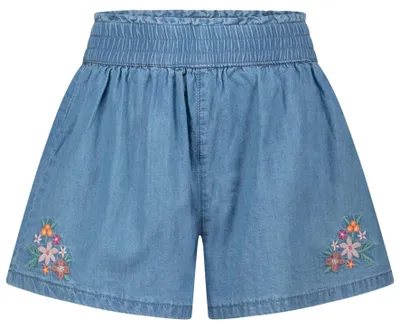 Produktbild von SALT AND PEPPER BY KIDS PARK Girls Jeans Shorts Flower Embroidery
