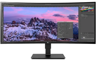 Produktbild von LG 35BN77CP-B, Gaming-Monitor, (UWQHD, VA, Curved, HDMI, DisplayPort