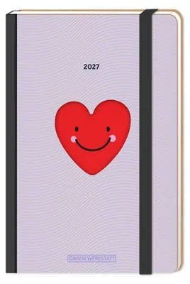 Produktbild von Terminplaner Letterart 2027 Herzsmiley
