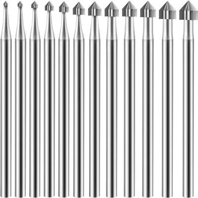 Produktbild von 12-teiliges Zylinder-Frässtift-Set für die Schmuckherstellung