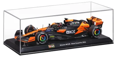Obrázok produktu pre Bburago Model 1:24 BOLID F1 McLaren MCL38 GP Miami 2024 Oscar Piastri 18-28033