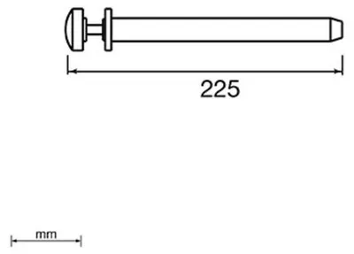 Produktbild von UNEX 1300, Edelstahl, 225 mm