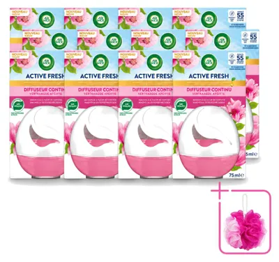 Productafbeelding van 12 x Air Wick Deco Sphere geurverspreider Magnolia & Kersenbloesem – 75 ml - Voordeelpakket - 12 stuks