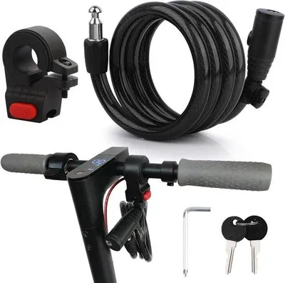 Produktbild von Elektrische Fahrradschloss - Diebstahlschutz - 2 Schlüssel