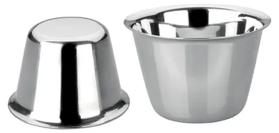 Zdjęcie produktu dla Ibili Stainless Prisma Forma do Puddingu 7 Cm Srebrna Srebrna Jeden Rozmiar