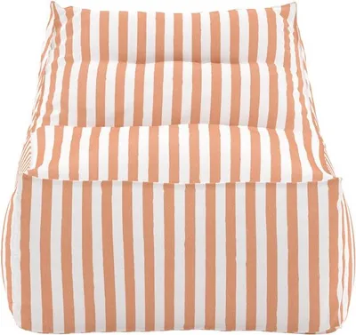 Image de Redang fauteuil lounge pouf poire pêche.