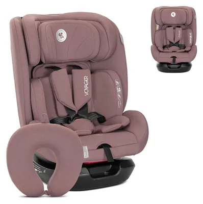 Produktbild von Lorelli Voyager Kindersitz – verstellbare Kopfstütze, Seitenaufprallschutz, waschbarer Bezug, komfortabel für Alltag & Reise