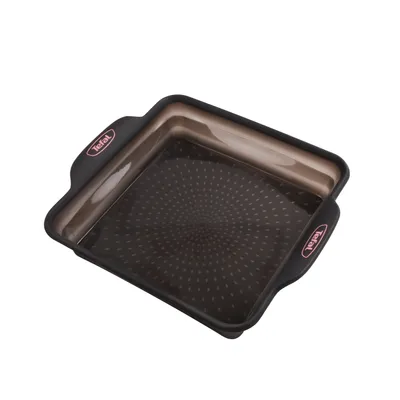 Immagine prodotto di Stampo da forno in silicone Tefal J4170314 Crispybake, stampo per torte in silicone 23 x 23 cm per forno
