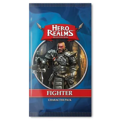 Produktbild von Hero Realms: Character Pack – Fighter – Brettspiel – White Wizard Games – 2-4 Spieler – 0+