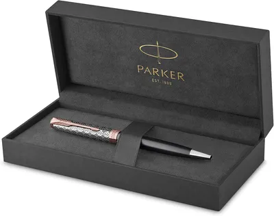 Obrázek produktu pro Parker Sonnet, Spona, Kuličkové pero, Doplnitelný, Černá, 1 kusů, Střední
