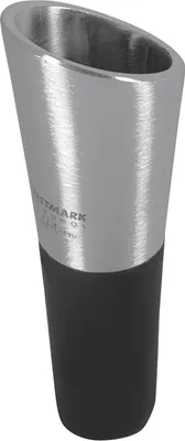 Produktbild von Westmark Weinausgießer Lino Monopol, Schwarz, Edelstahl, Silikon, Edelstahl, 1,7 cm, 29 mm, 82 mm, 1 Stück(e)