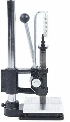 Obrázek produktu pro Reliéfní stroj Reliéfní lis Ruční děrovací stroj Stroj na potisk kůže Děrovací lis Děrovací nástroj na kůži pro kožená řemesla