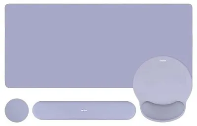 Zdjęcie produktu dla Podkładka pod mysz i klawiaturę ergonomiczna z podparciem nadgarstka dla