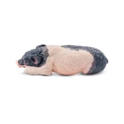 Produktbild von Toymany ML00343-2 Ferkel Pietrain schlafend 5,7 cm Bauernhof