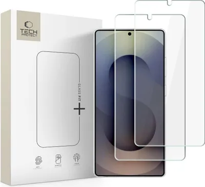 Zdjęcie produktu dla Szkło Hartowane Tech-Protect Glass Fit+ 2-Pack Galaxy S26 Ultra Clear