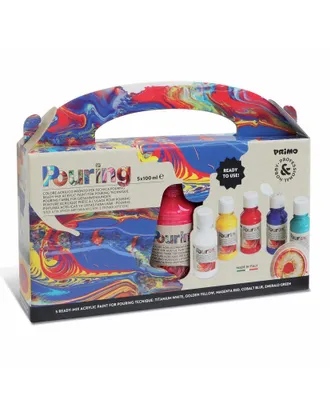 Zdjęcie produktu dla Primo 4002P5S, Niebieski, Czerwony, Fioletowy, Biały, Żółty, Płynny, 100 ml