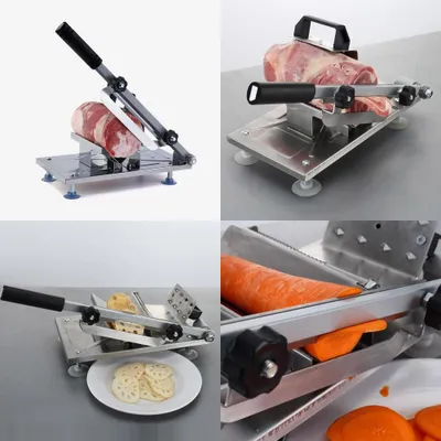Obrázek produktu pro Ruční kráječ na mražené maso z nerezové oceli Hovězí maso pro domácí vaření Hot Pot