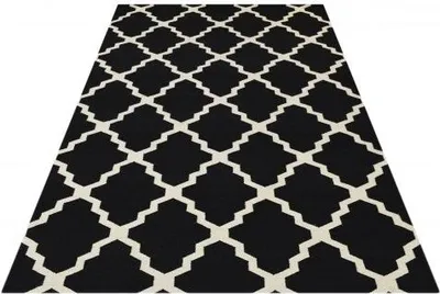 Productafbeelding van Kelim Julia, zwart (155x240 cm)
