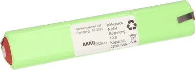 Produktbild von Akku kompatibel Velux Rolladen Solarfenster 10,8V 2200mAh 946933