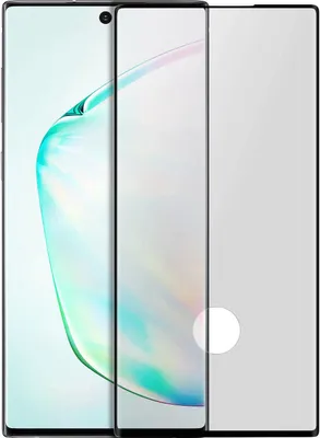 Obrázek produktu pro Prémiová skleněná ochrana displeje pro Samsung Galaxy Note 10 Plus - Black edge