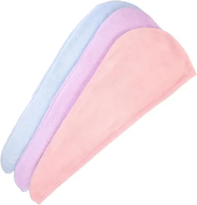 Produktbild von 3 Stück Schnelltrocknendes Handtuch für Frauen, Haarwickel
