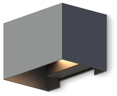 Produktbild von Calex Venice Wandleuchte, verstellbarer Lichtstrahl, Anthrazit