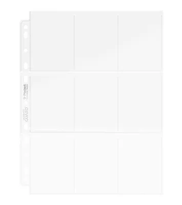 Produktbild von ULTIMATE GUARD 9-Pocket Pages, Kartenalbum, Transparent, 100 Stück(e)