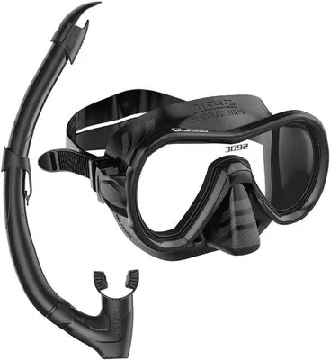 Produktbild von Snorkelset für Erwachsene und Kinder mit Tauchmaske und Schnorchel mit Wasserentfernungsventil