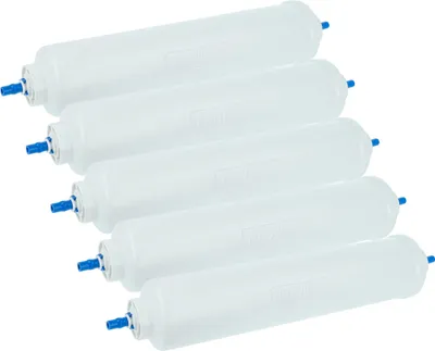Produktbild von vhbw 5x Wasserfilter Filterkartusche Filter kompatibel mit Küppersbusch KANKB990/03, KANKB990/02, KANKB990/01 Kühlschrank
