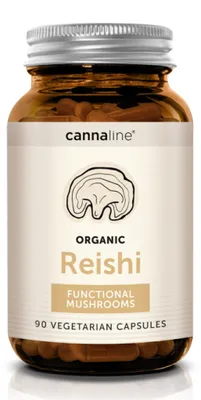 Produktbild von Cannaline Reishi – Funktionspilze (90 Kapseln)