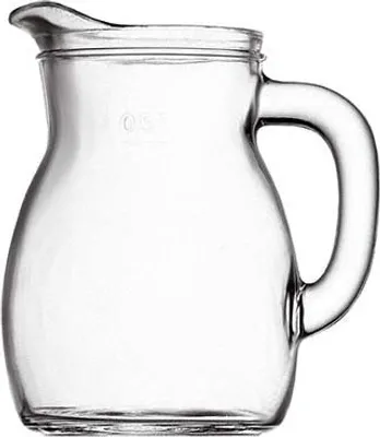 Produktbild von Bormioli  Caraffa Vetro Trasparente 0,25Lt Bistrot, Glaskrug/Glaskaraffe 250 ml