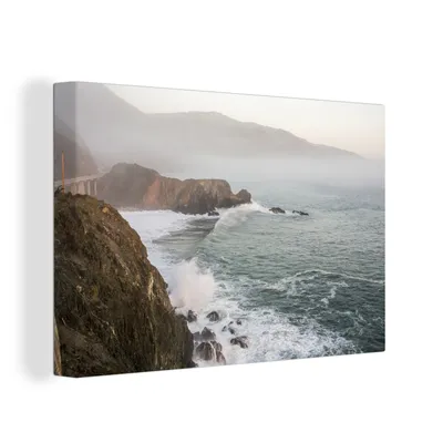 Zdjęcie produktu dla OneMillionCanvasses® - Obraz na płótnie - 150x100 cm, Cliffs America, grafika ścienna, dekoracja ścienna