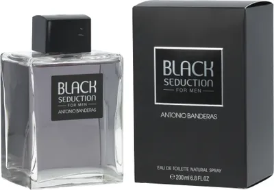 Produktbild von Antonio Banderas Black Seduction For Men Eau De Toilette Spray 200ml