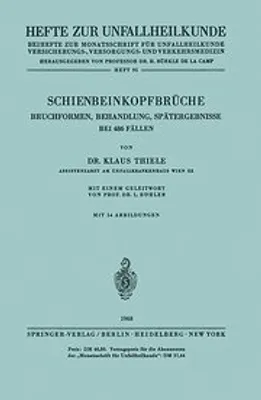 Produktbild von Schienbeinkopfbrüche