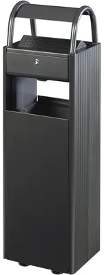Produktbild von Standascher-Abfallbehälter Metall 6L/30L grau