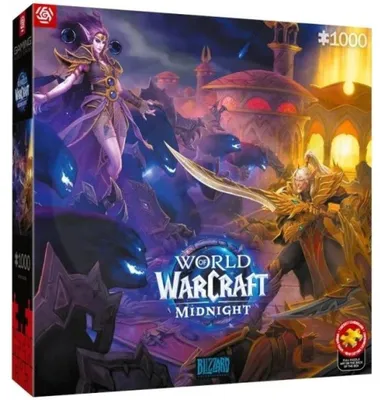 Obrázek produktu pro Puzzle World of Warcraft: Půlnoc proti prázdnotě (1000 dílků)