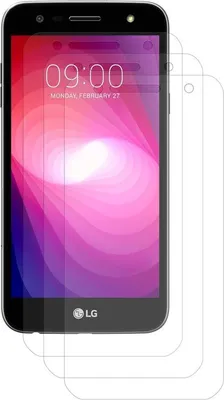 Produktbild von 3x Premium Matt Display Schutz Folie Folien für LG X POWER 2®
